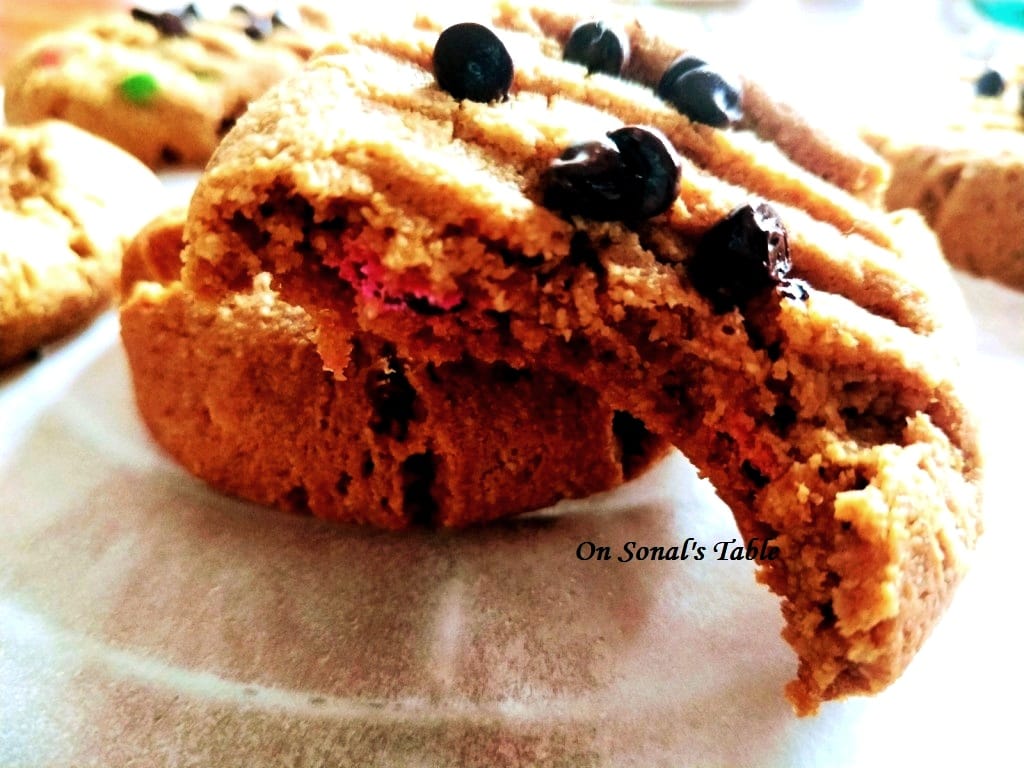 Cookies Muhammad M&M cookies made with almond flour - Sonal Singh