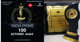 India Prime author award